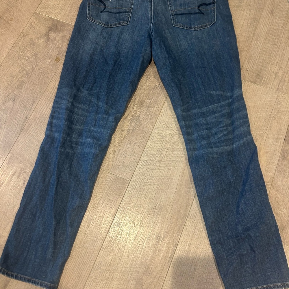 American Eagle Outfitters Blue Straight Leg Jeans